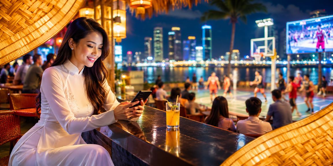 Trò chơi cá cược bóng rổ tại Đà Nẵng mang đậm nét văn hóa Áo dài